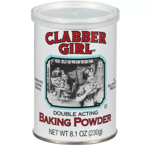 Clabber Girl Gluten Free Double Acting Baking Powder - 8.1oz