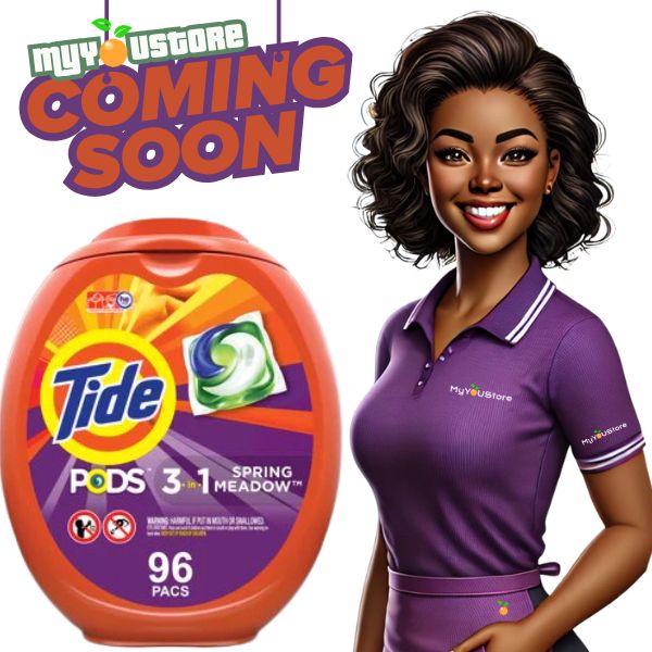 Tide Laundry Pods 3 in 1 Spring Meadows 96 packs