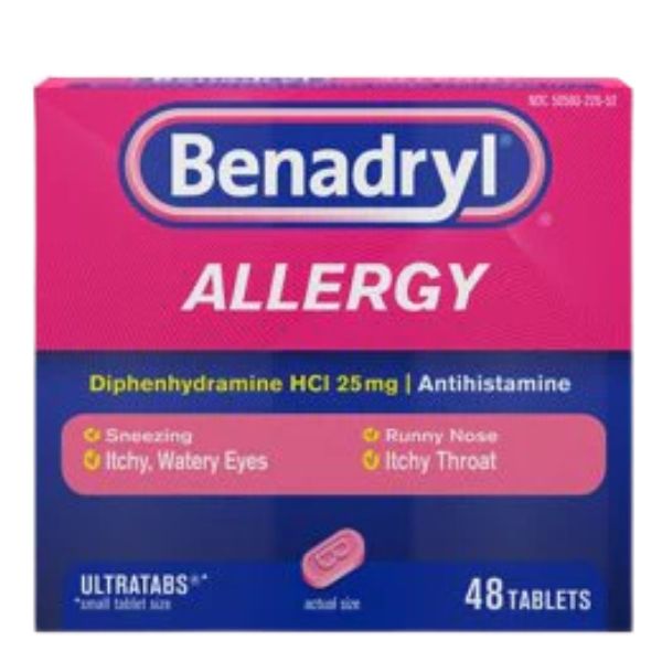 Benadryl Allergies Tablets