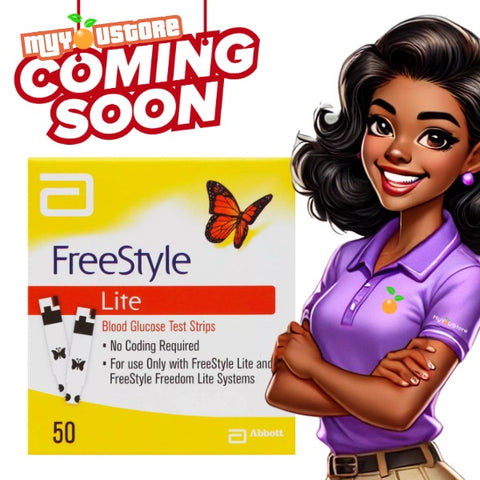 FreeStyle Lite Blood Glucose Test Strips 50ct