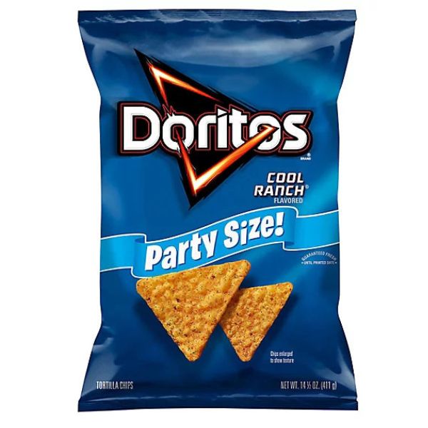 DORITOS Tortilla Chips Cool Ranch Party Size - 14.5 OZ
