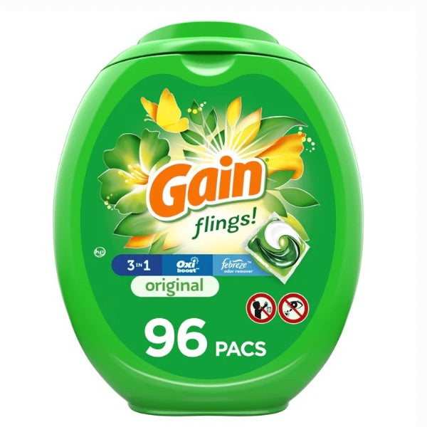 Gain Laundry Pods 3 in 1 Febreze 96ct