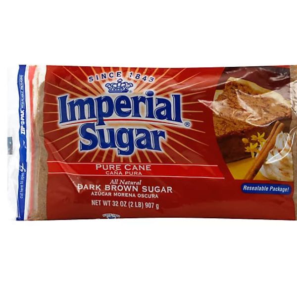 Imperial Sugar Pure Cane Dark Brown - 32 Oz