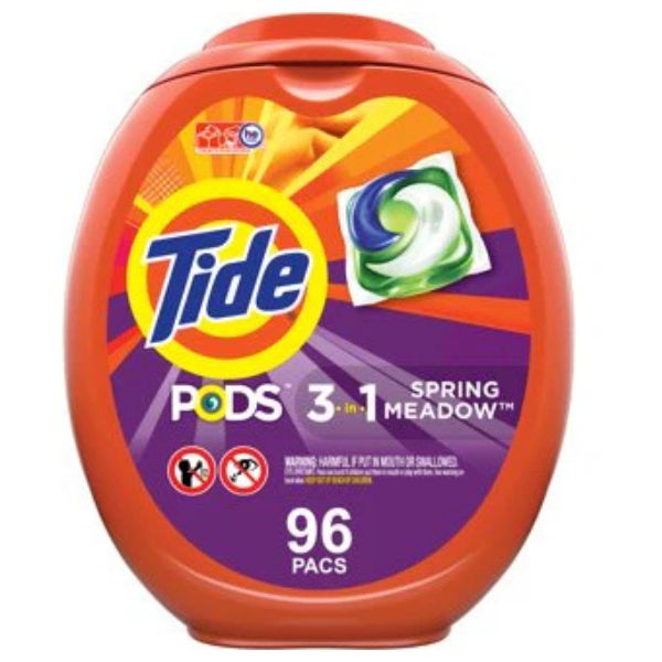 Tide Laundry Pods 3 in 1 Spring Meadows 96 packs