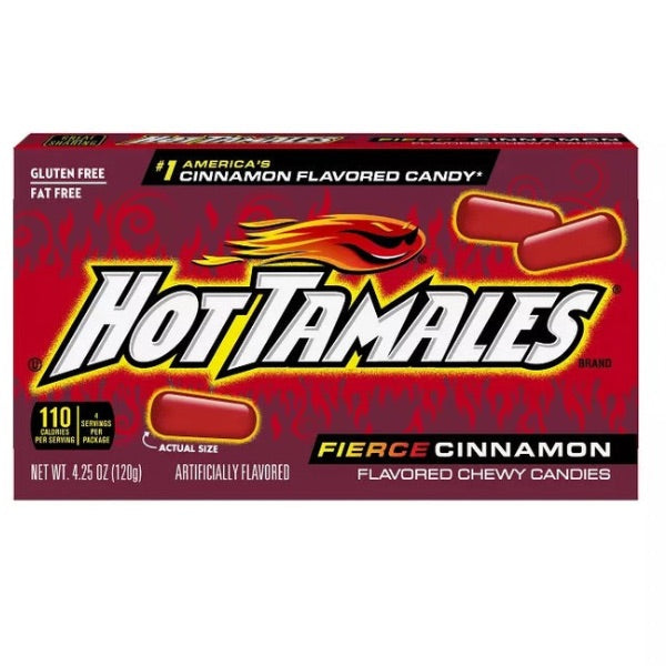 Hot Tamales Fierce Cinnamon Candy - 4.25oz
