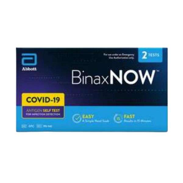 Abbott BinaxNOW Antigen Self Test, Covid-19