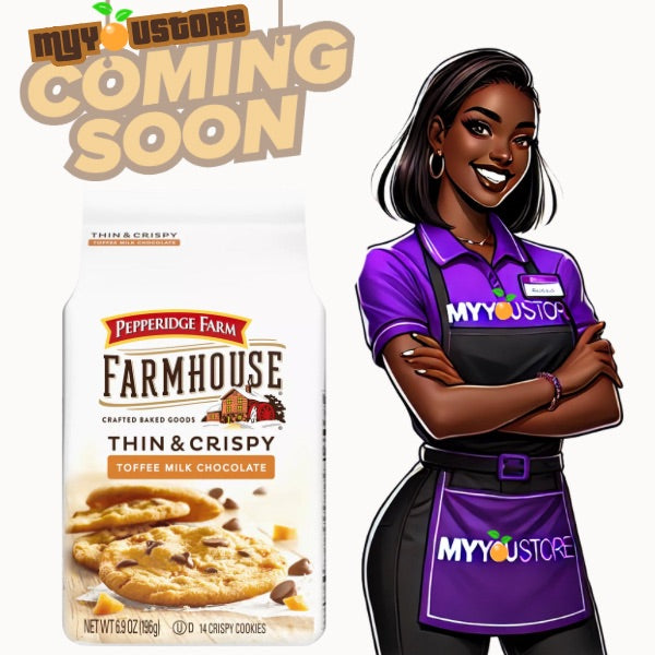 Pepperidge Farm Farmhouse Thin & Crispy Toffee Milk Chocolate Cookies 6.9oz