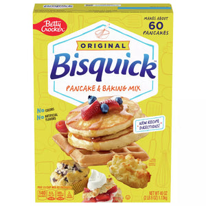 Betty Crocker Bisquick Original Pancake & Baking Mix, 40 oz