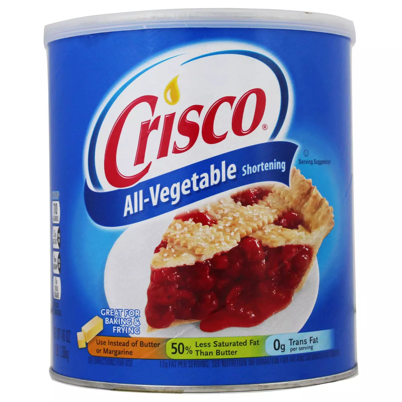 Crisco All-Vegetable Shortening 48 oz