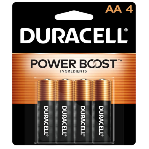 DURACELL AA 4 PACK