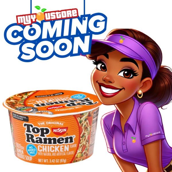 Nissin Top Ramen Chicken Flavored Ramen Noodle Soup Bowl 3.42 OZ