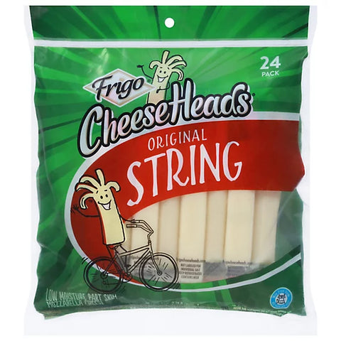 Cheese - Frigo Cheese Heads Cheese String 24 Count - 24 Oz