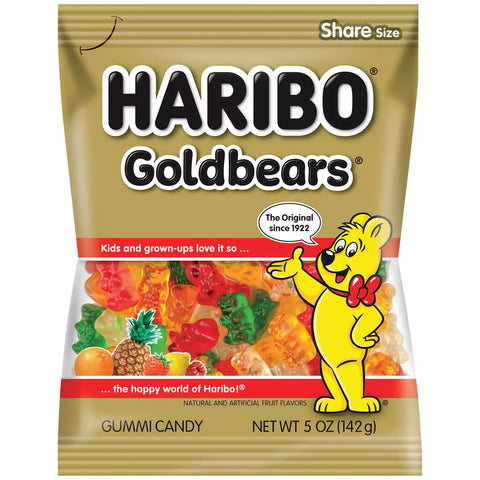 Haribo Gold Bears Original Gummi Candy 5oz