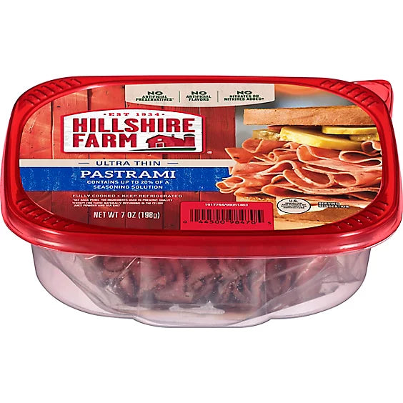 Hillshire Farm Ultra Thin Sliced Lunchmeat Pastrami - 7 Oz