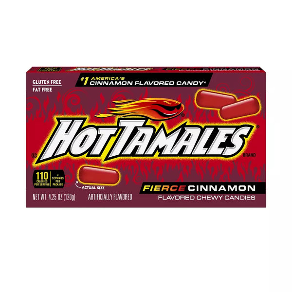 Hot Tamales Fierce Cinnamon Candy - 4.25oz