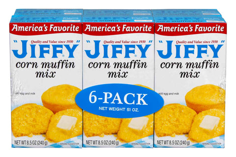Jiffy Corn Muffin Mix 6 pack