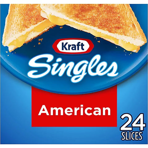 Cheese - Kraft Singles American Slices Pack - 24 Count