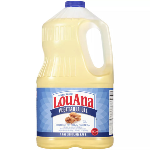LouAna 100% Pure Vegetable Oil 1 Gallon