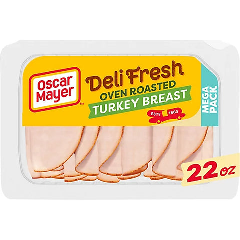 Deli Meat - Oscar Mayer Deli Fresh Oven Roasted Turkey Breast