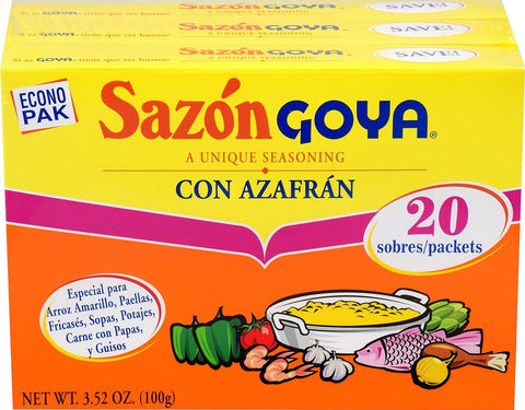 Sazón Seasoning With Azafran 3.52 Ounce