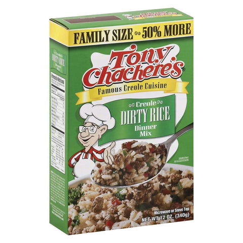Tony Chachere's Creole Dirty Rice Mix 12oz
