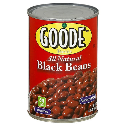 Goode Foods All Natural Black Beans