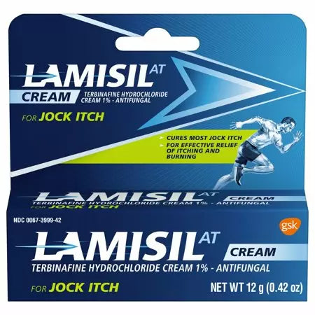 Lamisil AT Full Prescription Strength Antifungal Cream for Athletes Foot, 1 ounce