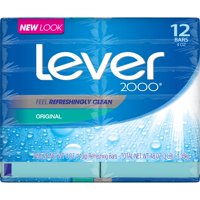 Lever 2000 Bar Soap Original 4 oz 12 Bars