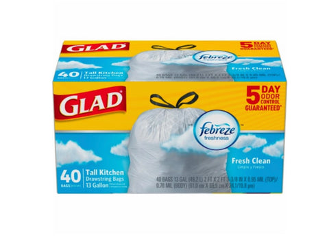 Glad Kitchen Trash Bags