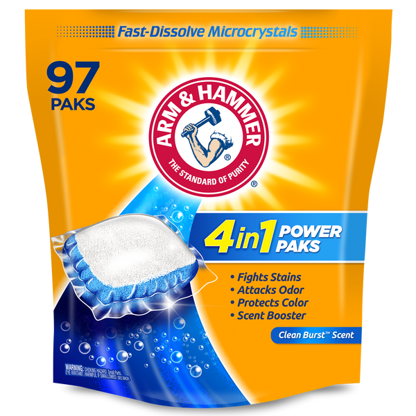 Arm and Hammer Laundry Pods 97 pack