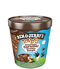 Ben and Jerry’s Topped Chocolate Chip Cookie Dough 1