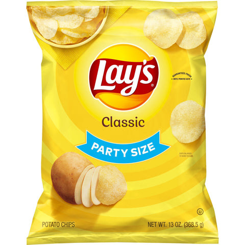Lays Classic Potato Chips Party Size