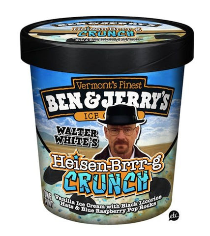 Ben and Jerry’s Heisen-Brrg Crunch Ice Cream 1 pint