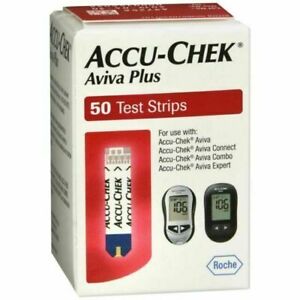 AccuChek Aviva Plus 50ct Diabetic Test Strips