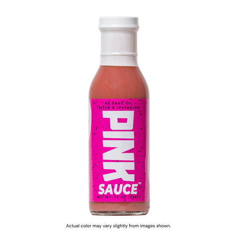 Pink Sauce Gluten-Free, Vegan, Sweet & Tangy Sauce, 13 oz Bottle