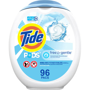 Tide Laundry Pods Free and Gentle 96 packs