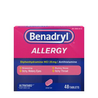 Benadryl Allergies Tablets