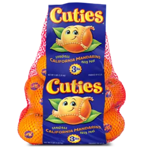 Cuties Mandarins 3 LB.