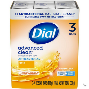 Dial Antibacterial Deodorant Gold Bar Soap