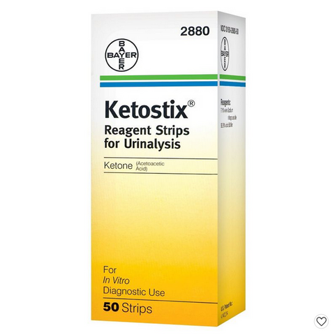 Ketostix Reagent Strips for Urinalysis - 50ct