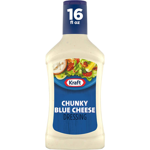 Kraft Chunky Blue Cheese Dressing (16 fl oz Bottle)