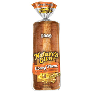 NATURE'S OWN HONEY WHEAT BREAD 20 OZ EACH (1)