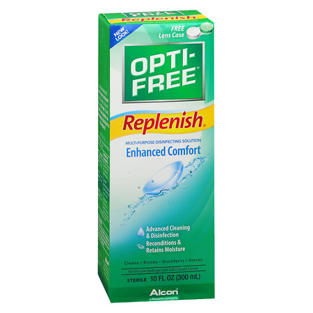 Opti-Free Replenish Multi-Purpose Contact Solution, 10 Fl. Oz.