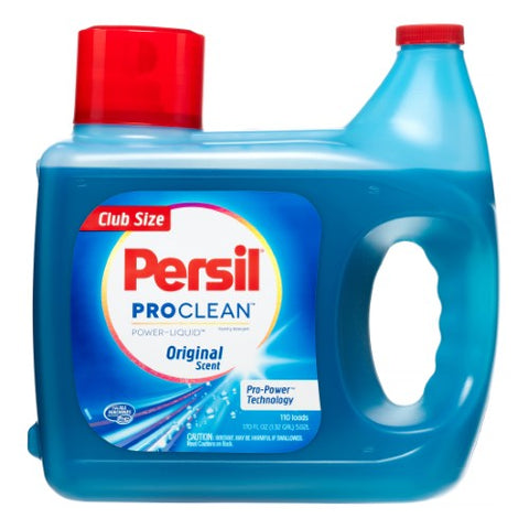 Persil ProClean Power-Liquid Laundry Detergent, Original Scent (170 Oz., 110 Loads)