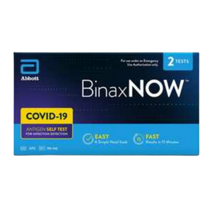 Abbott BinaxNOW Antigen Self Test, Covid-19