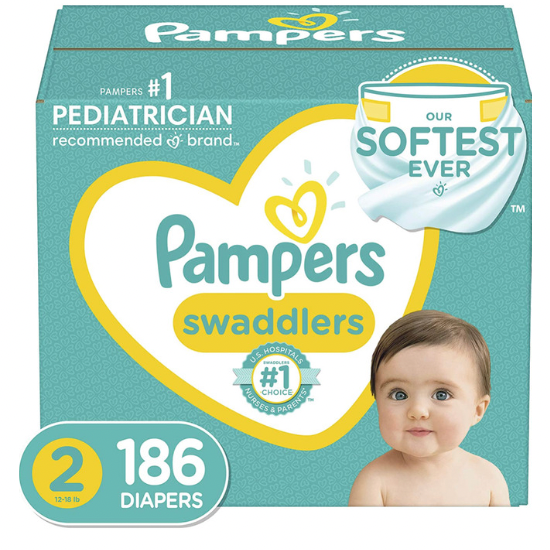 Pampers Swaddlers Disposable Baby Diapers